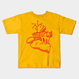 Rock Cat Kids T-Shirt